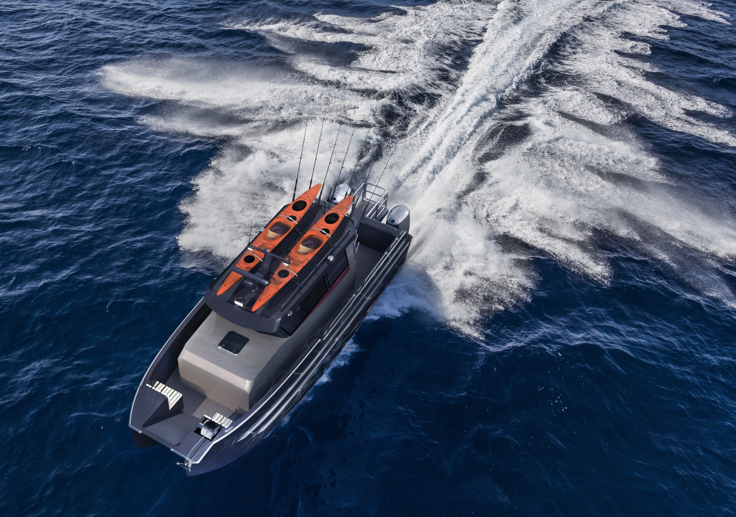 bering yachts hydrofoil